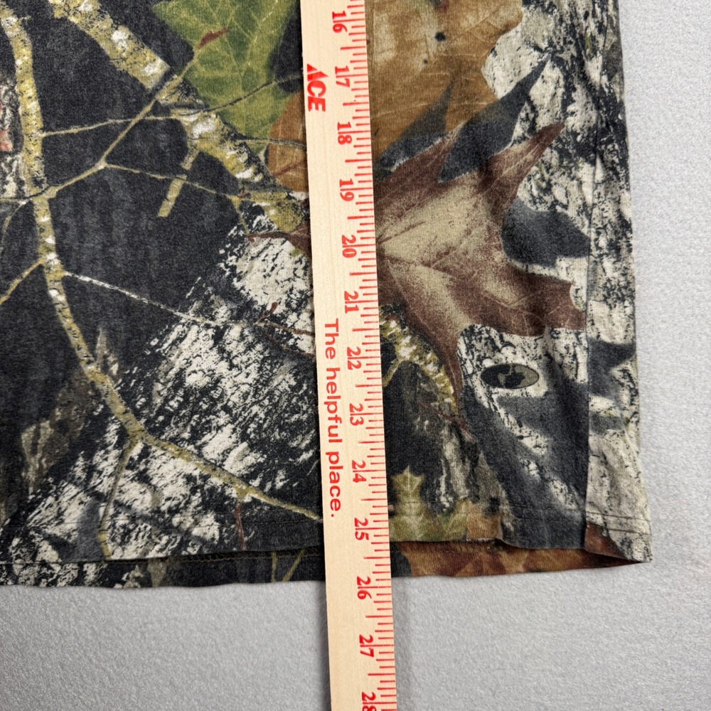Russell Outdoors Explorer Mock Neck Camo Shirt Mens Medium Mossy Oak Break-Up - Picture 6 of 9